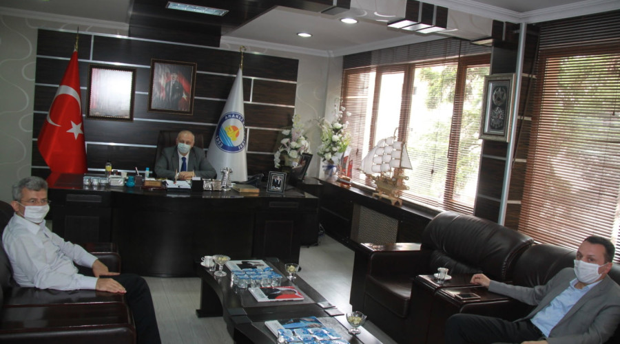 Çevre ve Şehircilik Trabzon İl Müdürü Korkmaz, Başkan Çebi’yi Ziyaret Etti