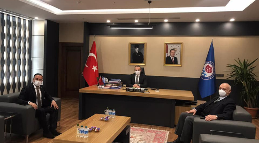 Başkan Çebi Büyükşehir Genel Sekreterini Ziyaret Etti