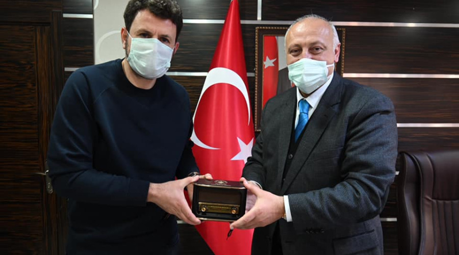 Trabzonspor Önceki Teknik Direktöründen Başkan Çebi’ye Ziyaret