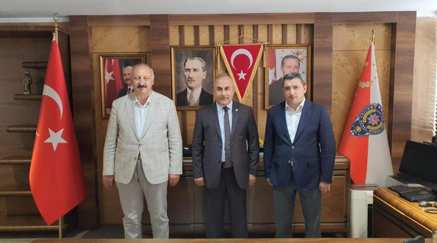 Başkan Çebi’den Trabzon İl Emniyet Müdürüne Hayırlı Olsun Ziyareti