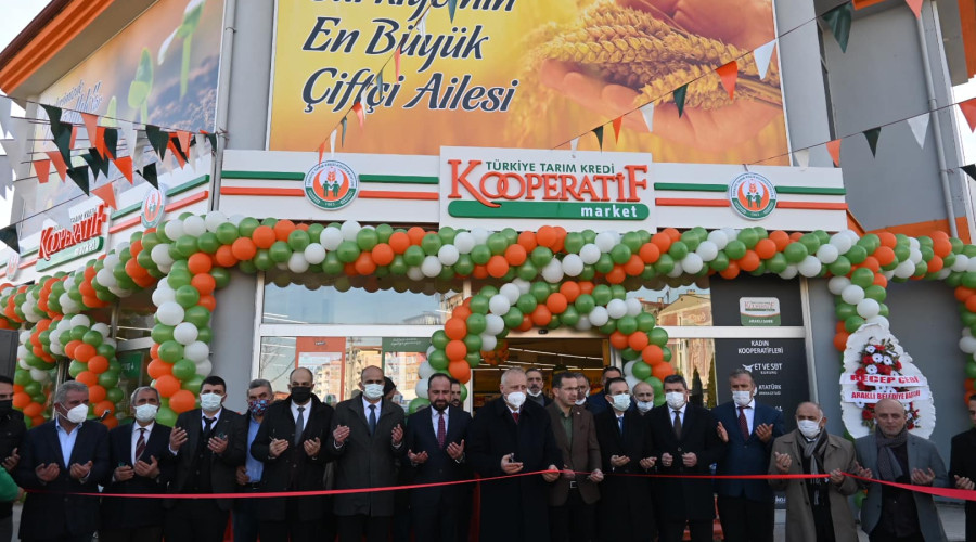 Tarım Kredi Kooperatif Market Araklı’da Açıldı