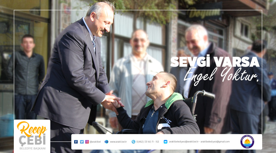 Başkan Çebi’den 3 Aralık Dünya Engelliler Günü Mesajı