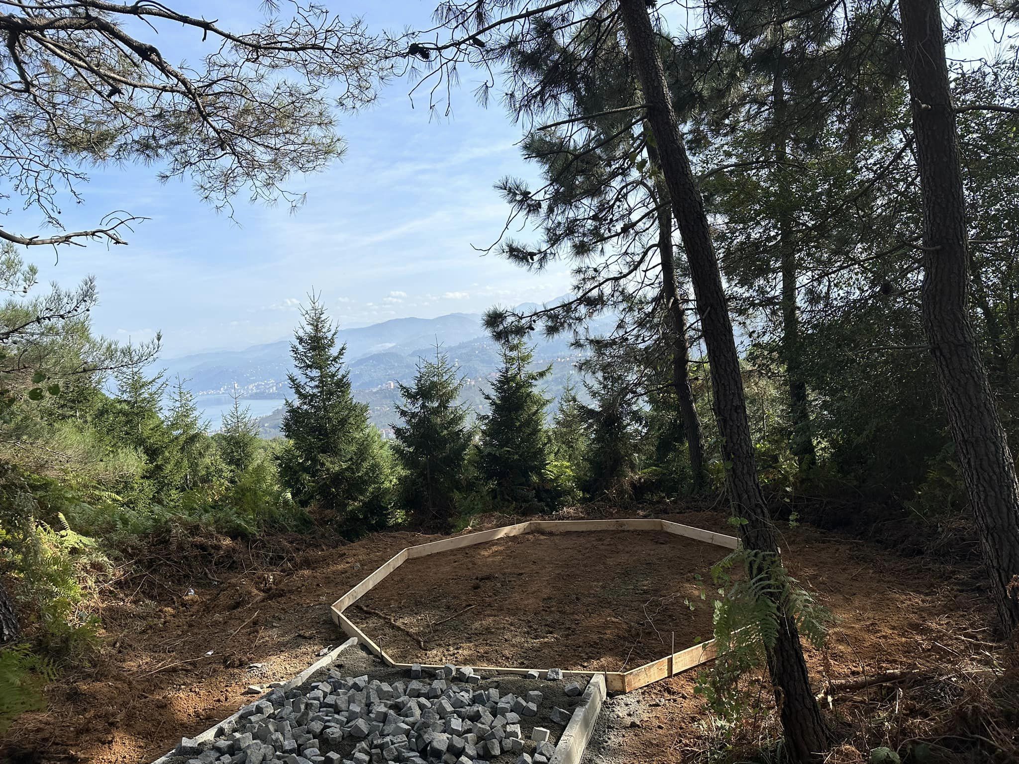 Araklı’nın En Gözde Turizm Alanlarından Turup’ta Millet Ormanı Yapılıyor