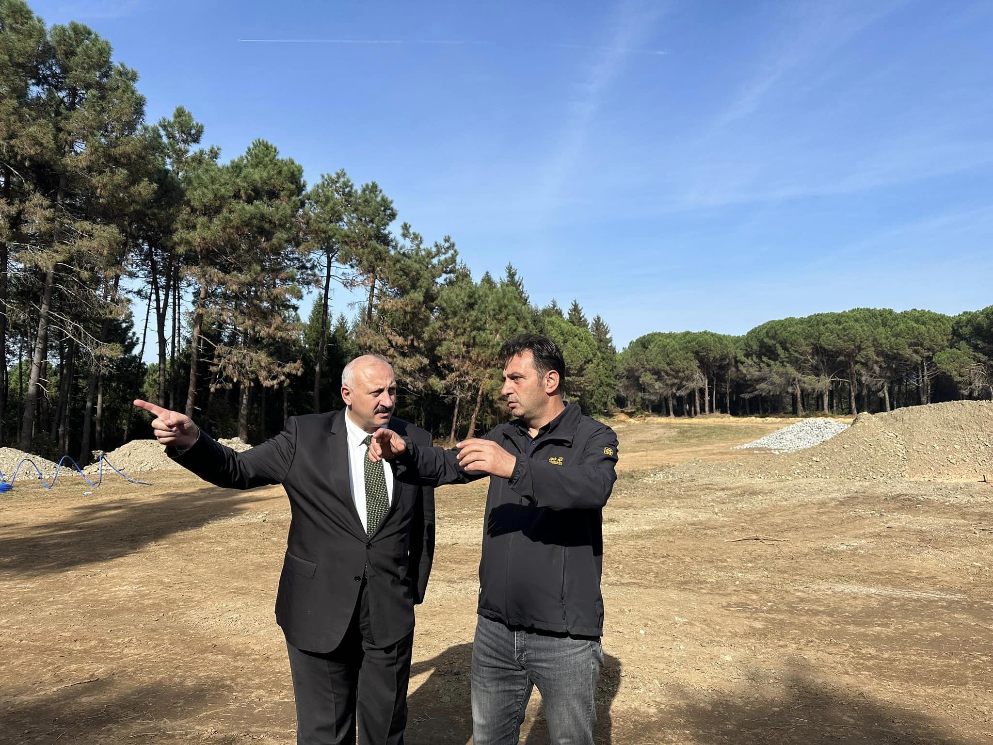 Araklı’nın En Gözde Turizm Alanlarından Turup’ta Millet Ormanı Yapılıyor